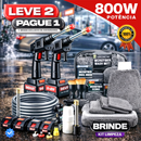 Lava Jato de Alta Pressão Portátil Vapmax Com 4 Baterias 96v + BRINDE: Kit Toalhas de Microfibra - COMPRE 1 LEVE 2