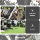 Motosserra Elétrica Portátil Com 4 Baterias 21v Bivolt + BRINDE: Bolsa de Ferramentas Multiuso - COMPRE 1 LEVE 2