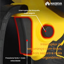 Motosserra Elétrica Portátil Com 4 Baterias 21v Bivolt + BRINDE: Bolsa de Ferramentas Multiuso - COMPRE 1 LEVE 2